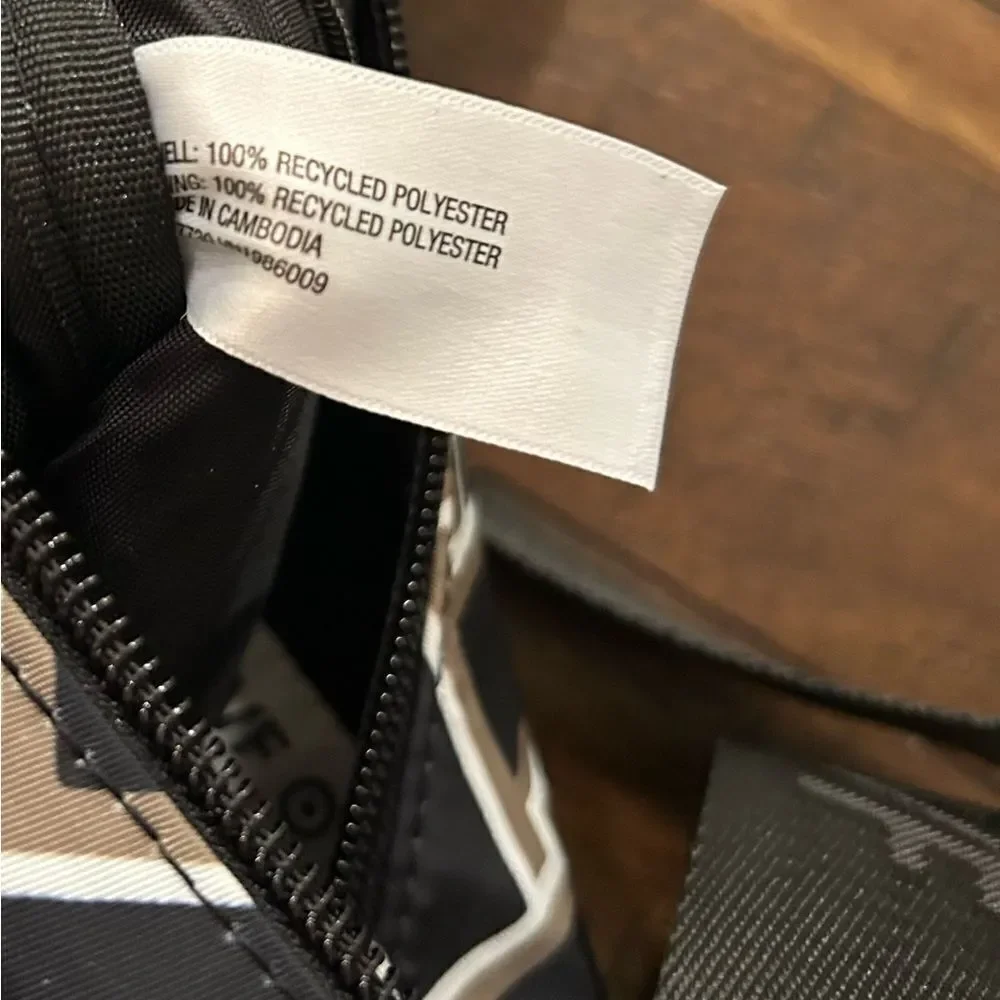 Diane Von Furstenberg Bag Black Print Utility Crossbody